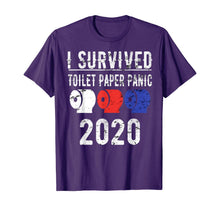 Load image into Gallery viewer, I SURVIVED TOILET PAPER PANIC 2020 Shirt Pandemic Flu Gift TShirt481494

