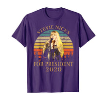 Load image into Gallery viewer, Vintage Stevie tshirt Nicks Love Musician For President 2020 T-Shirt

