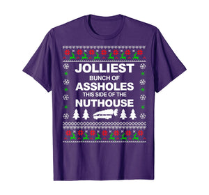 Funny shirts V-neck Tank top Hoodie sweatshirt usa uk au ca gifts for Jolliest Bunch of Assholes - Christmas Vacation Funny T-Shirt 167416