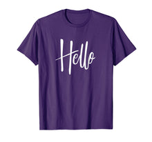 Load image into Gallery viewer, Funny shirts V-neck Tank top Hoodie sweatshirt usa uk au ca gifts for Summer tshirt that simply says Hello, pass a smile on 2963482
