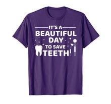 Load image into Gallery viewer, Funny shirts V-neck Tank top Hoodie sweatshirt usa uk au ca gifts for Save Teeth Day Dentist Dental Hygienist Assistant Shirt Gift 2113360
