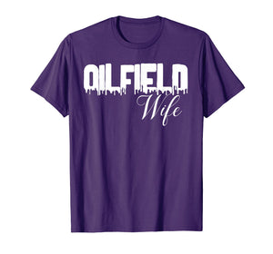 Funny shirts V-neck Tank top Hoodie sweatshirt usa uk au ca gifts for Cute Oilfield Wife T-Shirt 2505244