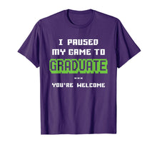 Load image into Gallery viewer, Funny College or High School 2019 Gamer Graduation Gifts T-Shirt 143775
