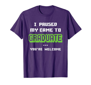 Funny College or High School 2019 Gamer Graduation Gifts T-Shirt 143775