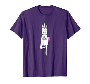 Funny shirts V-neck Tank top Hoodie sweatshirt usa uk au ca gifts for Namaste Yoga Unicorn Magic | Yoga Unicorn T-Shirt & Gift 2075808