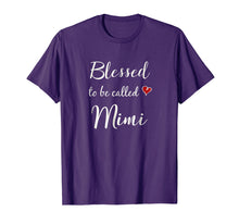 Load image into Gallery viewer, Funny shirts V-neck Tank top Hoodie sweatshirt usa uk au ca gifts for Mimi Shirt For Grandma Blessed Mimi Gift Grandmother Gift 1632014
