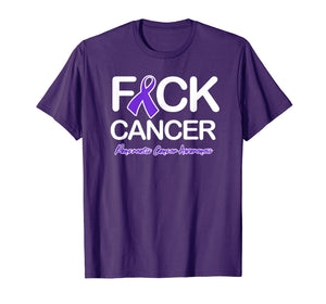 Funny shirts V-neck Tank top Hoodie sweatshirt usa uk au ca gifts for Pancreatic Cancer Shirt Fck Cancer Awareness Products 1969412