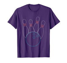 Load image into Gallery viewer, Funny shirts V-neck Tank top Hoodie sweatshirt usa uk au ca gifts for 80s Retro Neon Sign Glow Bowling Strike Party TShirt 1889965
