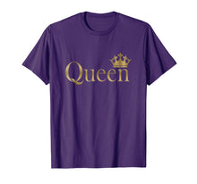 Load image into Gallery viewer, Funny shirts V-neck Tank top Hoodie sweatshirt usa uk au ca gifts for Queen Golden Crown Birthday T-Shirt 2049873
