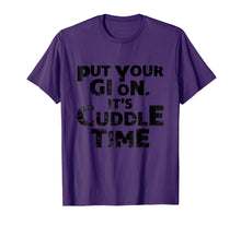 Load image into Gallery viewer, Funny shirts V-neck Tank top Hoodie sweatshirt usa uk au ca gifts for Put Your Gi On It&#39;s Cuddle Time BJJ Jiu Jitsu Funny T Shirt 1452467
