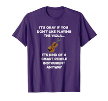 Load image into Gallery viewer, Funny shirts V-neck Tank top Hoodie sweatshirt usa uk au ca gifts for Viola T-Shirt Gift - Funny Viola Player Smart 219175
