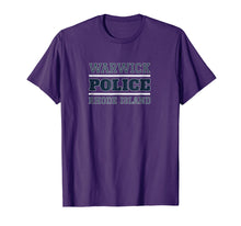 Load image into Gallery viewer, Funny shirts V-neck Tank top Hoodie sweatshirt usa uk au ca gifts for WARWICK Rhode Island POLICE Shirt 2993980
