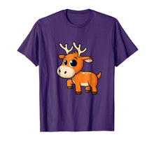 Load image into Gallery viewer, Funny shirts V-neck Tank top Hoodie sweatshirt usa uk au ca gifts for Cute Baby Reindeer T-Shirt - Christmas Animal Rudolph Tee 3141387
