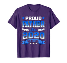 Load image into Gallery viewer, Funny shirts V-neck Tank top Hoodie sweatshirt usa uk au ca gifts for Proud Father Of A Class Of 2020 Senior Tshirt Graduation Gif 2951340
