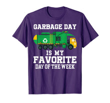 Load image into Gallery viewer, Funny shirts V-neck Tank top Hoodie sweatshirt usa uk au ca gifts for Garbage Day Recycling Trash Truck Shirt Kid Boy Gift T Shirt 1214797
