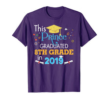 Load image into Gallery viewer, Funny shirts V-neck Tank top Hoodie sweatshirt usa uk au ca gifts for This Prince Graduated 8th Grade In 2019 Graduation T-Shirt 1377141
