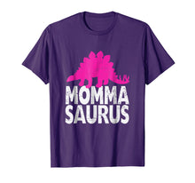 Load image into Gallery viewer, Funny shirts V-neck Tank top Hoodie sweatshirt usa uk au ca gifts for MOMMASAURUS Shirt - Cute Stegosaurus Dinosaur Mom T-Shirt 973821
