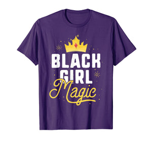 Funny shirts V-neck Tank top Hoodie sweatshirt usa uk au ca gifts for Black Girl Magic T-Shirt for Women Girls Kids African Queen 838801