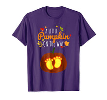 Load image into Gallery viewer, Funny shirts V-neck Tank top Hoodie sweatshirt usa uk au ca gifts for Pregnant Halloween Shirts Funny Little Pumpkin Pregnancy Tee 2085451
