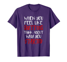 Load image into Gallery viewer, Gym Motivation Workout T Shirt Fitness Inspirational Gift
