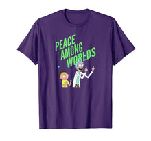 Load image into Gallery viewer, Rick and Morty Peace Among Worlds - Portal T-shirt 146483
