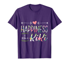 Load image into Gallery viewer, Funny shirts V-neck Tank top Hoodie sweatshirt usa uk au ca gifts for Happiness is being a kiki dad gift Flower T shirt 3216070
