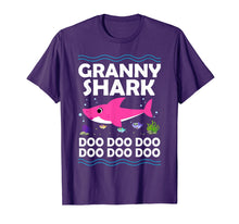 Load image into Gallery viewer, Granny Shark T-Shirt Doo Doo Funny Baby Mommy Kids Video Tee T-Shirt
