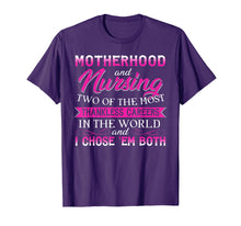 Load image into Gallery viewer, Funny shirts V-neck Tank top Hoodie sweatshirt usa uk au ca gifts for Motherhood &amp; Nursing Two The Most Thankless Nurse Mom Shirts 2464748
