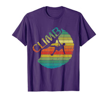 Load image into Gallery viewer, Funny shirts V-neck Tank top Hoodie sweatshirt usa uk au ca gifts for Retro Vintage Rock Climbing T Shirt Mountain Climber Shirt 1448093
