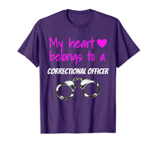 Load image into Gallery viewer, Funny shirts V-neck Tank top Hoodie sweatshirt usa uk au ca gifts for Correctional Officer Wife T Shirt Corrections Girlfriend Tee 2791316
