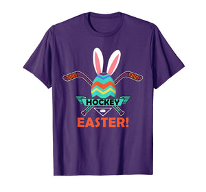 Funny shirts V-neck Tank top Hoodie sweatshirt usa uk au ca gifts for Easter Hockey Easter Egg Bunny Boys Girls T-shirt 1522101