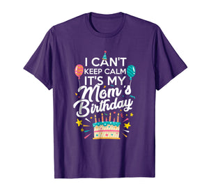 Funny shirts V-neck Tank top Hoodie sweatshirt usa uk au ca gifts for It's my Mom's Birthday T-shirt 1164593