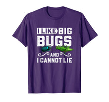 Load image into Gallery viewer, Funny shirts V-neck Tank top Hoodie sweatshirt usa uk au ca gifts for I Like Big Bugs and I Cannot Lie T-Shirt Insect Lover Gift 2089449
