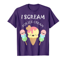 Load image into Gallery viewer, Funny shirts V-neck Tank top Hoodie sweatshirt usa uk au ca gifts for I Scream Ice Cream Summer Shirt Ice Cream Party T-Shirt Kids 671301
