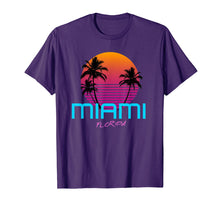 Load image into Gallery viewer, Funny shirts V-neck Tank top Hoodie sweatshirt usa uk au ca gifts for Miami Florida Retro 80s T-Shirt 1269374
