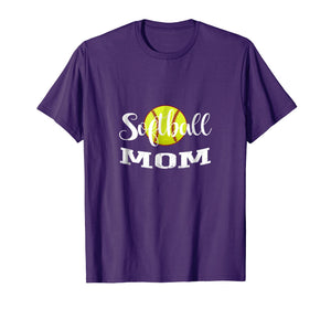 Funny shirts V-neck Tank top Hoodie sweatshirt usa uk au ca gifts for Softball Mom T-Shirt | Softball Mom Gifts 1338945