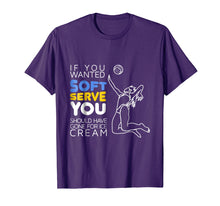 Load image into Gallery viewer, Funny shirts V-neck Tank top Hoodie sweatshirt usa uk au ca gifts for Cool Volleyball Player Gift - Wanted Soft Serve T-Shirt 2098670
