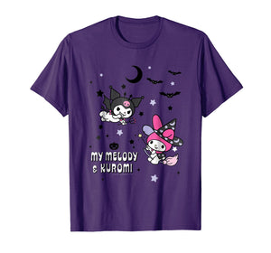 Funny shirts V-neck Tank top Hoodie sweatshirt usa uk au ca gifts for My Melody and Kuromi Halloween Tee Shirt 1801574