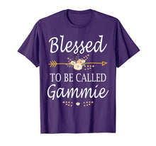 Load image into Gallery viewer, Funny shirts V-neck Tank top Hoodie sweatshirt usa uk au ca gifts for Blessed To Be Called Gammie Mothers Day Gifts T-Shirt 1675626
