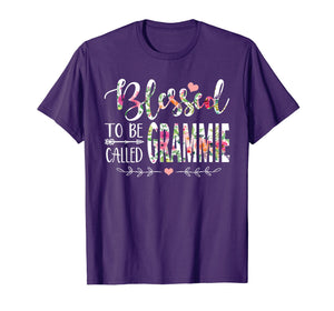 Funny shirts V-neck Tank top Hoodie sweatshirt usa uk au ca gifts for Blessed To Be Called Grammie To Be T Shirt, Grammie Funny Gi 1074731