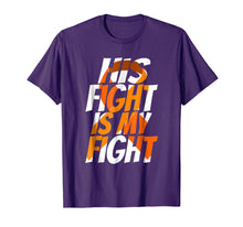 Load image into Gallery viewer, Funny shirts V-neck Tank top Hoodie sweatshirt usa uk au ca gifts for Orange Ribbon Leukemia Awareness Shirt Family Support gift 2518088

