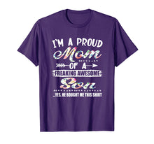 Load image into Gallery viewer, Proud Mom T-Shirt - Mother&#39;s Day Gift From a Son to Mom Mama
