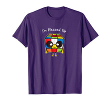 Load image into Gallery viewer, Funny shirts V-neck Tank top Hoodie sweatshirt usa uk au ca gifts for Rubik Cube I&#39;m Messed Up T shirt 1713067
