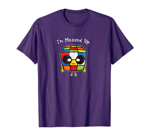 Funny shirts V-neck Tank top Hoodie sweatshirt usa uk au ca gifts for Rubik Cube I'm Messed Up T shirt 1713067