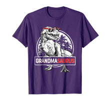 Load image into Gallery viewer, Funny shirts V-neck Tank top Hoodie sweatshirt usa uk au ca gifts for Grandmasaurus T shirt T rex Grandma Saurus Dinosaur Grandmom 924532
