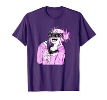 Load image into Gallery viewer, Waifu Anime Neko | Vaporwave | Glitch Manga Girl  T-Shirt 160390
