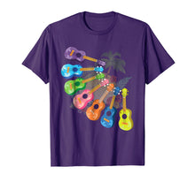 Load image into Gallery viewer, Funny shirts V-neck Tank top Hoodie sweatshirt usa uk au ca gifts for Ukulele Shirt Hawaiian, Colorful Ukulele Tees For Girls 937536
