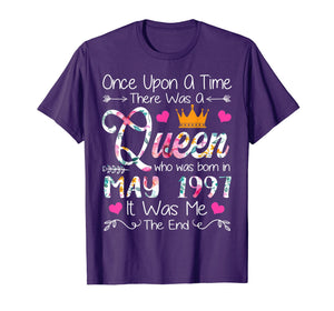 Funny shirts V-neck Tank top Hoodie sweatshirt usa uk au ca gifts for Girls 22nd Birthday Queen May 1997 Shirt Queen Birthday 806229