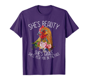 She's Beauty She' Grace T-Shirt Chicken Farm