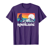 Load image into Gallery viewer, Spokane Washington Bigfoot Mountains T-Shirt
